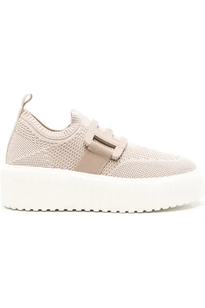 Hogan Knitted wedge sneakers