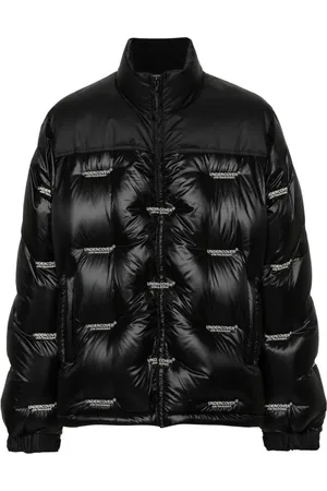 UNDERCOVER Logo-embroidered padded jacket