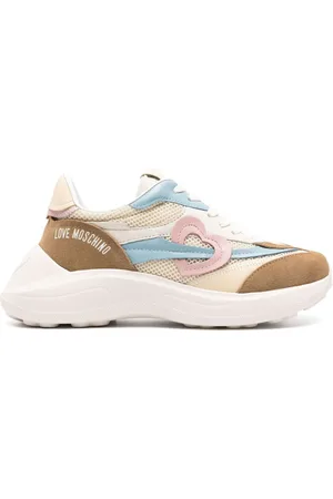 Moschino Heart-patch chunky sneakers