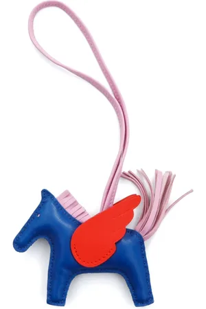Hermès Pegasus leather charm