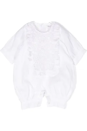 JESURUM BABY Broderie-anglaise linen shortie