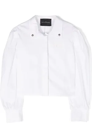 John Richmond Logo-print cotton shirt