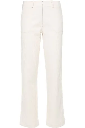 Musier Creased tapered trousers