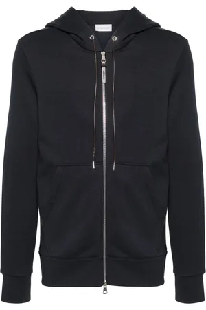 Moncler Logo-appliqué zipped hoodie