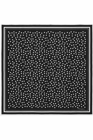 Dolce & Gabbana Polka dot-print silk scarf