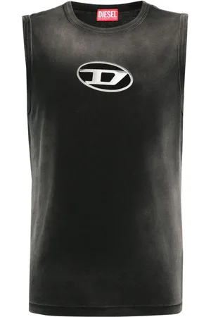 Diesel Oval D-plaque tank top