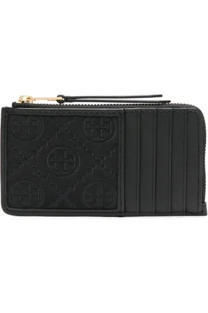 Tory Burch T Monogram zip card holder