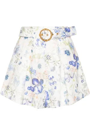 ZIMMERMANN Natura chambray shorts