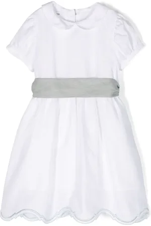 JESURUM BABY Belted linen dress