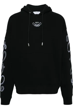 OFF-WHITE Bandana Arrows-embroidered hoodie