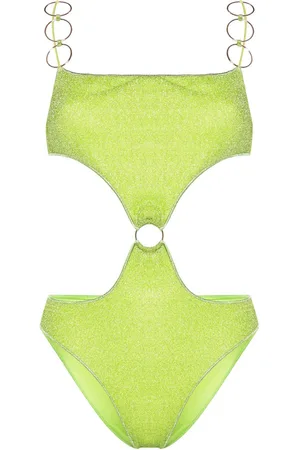 Oseree Cut-out lurex swimsuit
