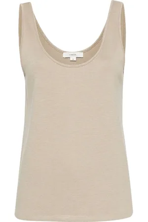 Vince Sleeveless knitted top