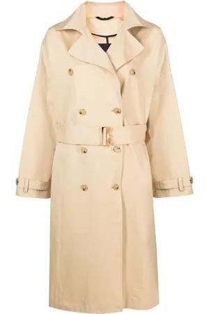 Patrizia Pepe Double-breasted cotton coat