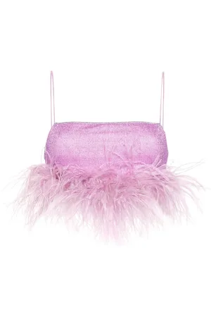 Oseree Lumière Plumage top