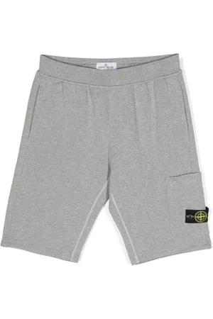 Stone Island Mélange-effect track shorts
