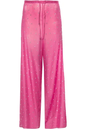 Oseree Gem sheer trousers
