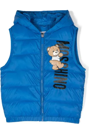 Moschino Teddy Bear logo-print gilet