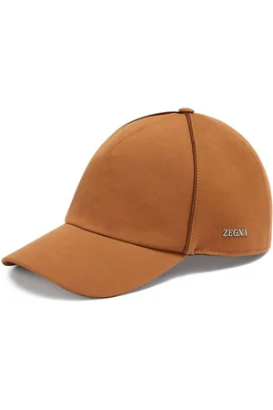 Ermenegildo Zegna COTTON WOOL MIX SIDE LOGO CAP