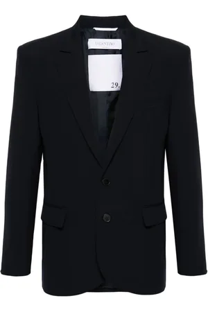 VALENTINO GARAVANI Notched-lapels single-breasted blazer