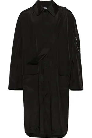 Random Identities Single-breasted padded coat