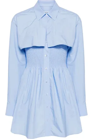Alexander Wang Smocked mini shirtdress