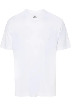 MAZZARELLI Plain cotton T-shirt