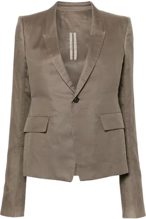 Rick Owens 60CM Soft cotton blazer