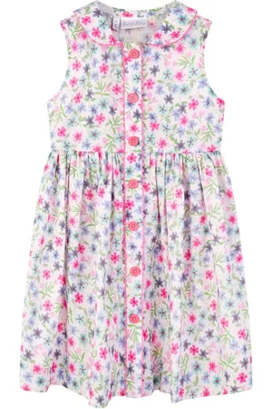 Rachel Riley Floral-print cotton dress