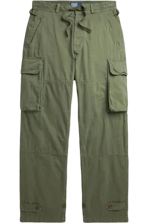 Ralph Lauren Wide-leg cotton cargo trousers