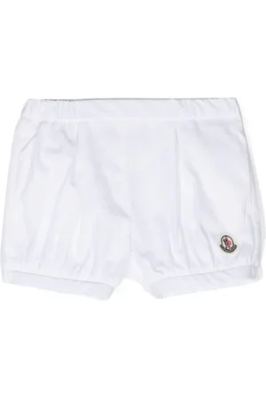 Moncler Logo-patch cotton bloomers