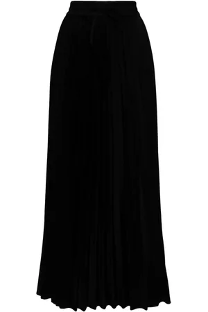 Peter Do Side-stripe pleated skirt