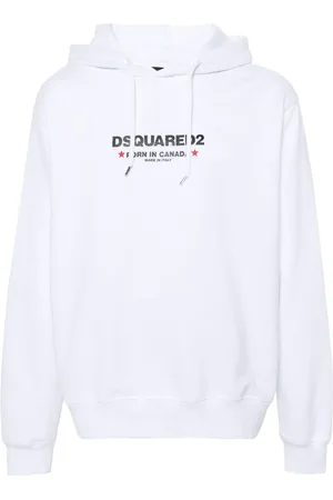 Dsquared2 Logo-print cotton hoodie
