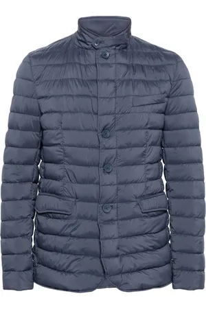 HERNO Button-up quilted jacket