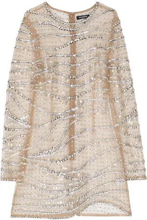 Retrofete Raes crystal-embellished minidress
