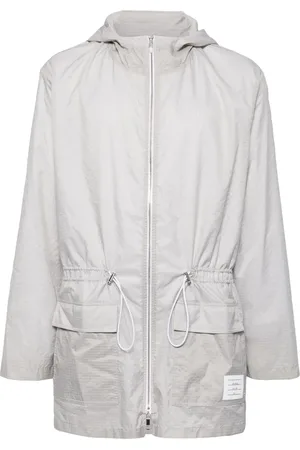 Thom Browne Zip-up hooded jacket
