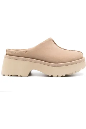UGG New Heights suede slides