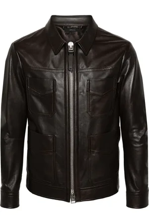 Tom Ford Four-pocket leather jacket