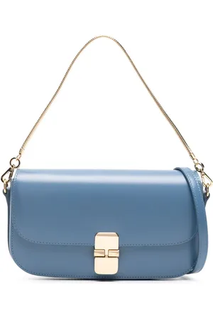 A.P.C. Grace Chaine leather clutch bag