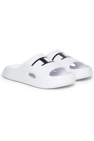 Diesel Logo-print chunky slides