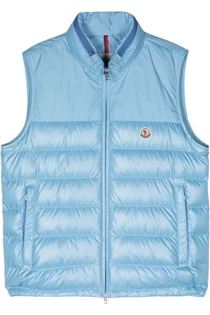 Moncler Cerces concealed-hood down gilet