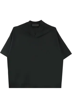 FEAR OF GOD Logo-print V-neck cotton T-shirt