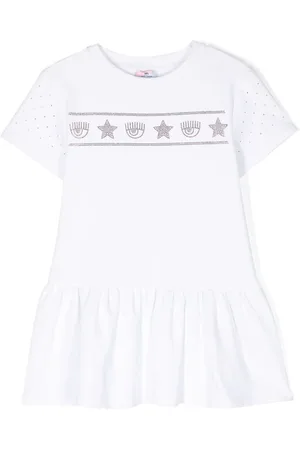 Chiara Ferragni Logo-embellished cotton dress
