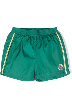 Moncler Logo-patch swim shorts