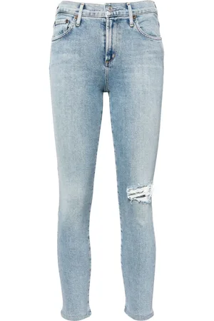 AGOLDE Sophie ripped skinny jeans