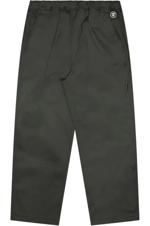 A Bathing Ape Logo-appliqué cargo trousers