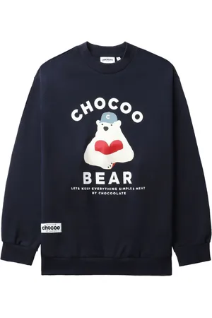 Chocoolate Graphic-print cotton sweatshirt