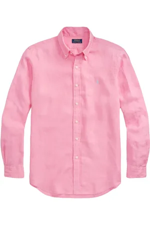 Ralph Lauren Polo Pony logo-embroidered linen shirt