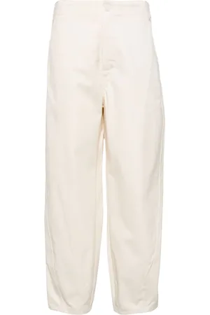 YVES SALOMON High-waist tapered trousers