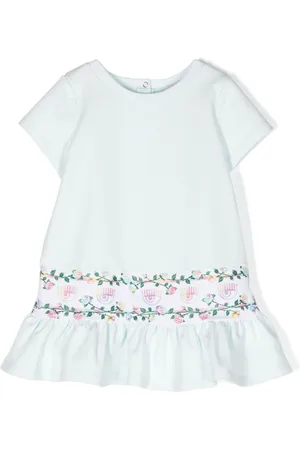 Chiara Ferragni Floral-print flared dress
