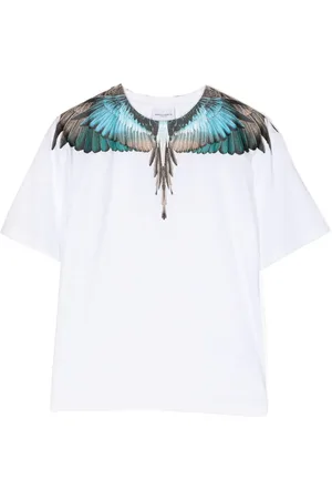 MARCELO BURLON Wings-print cotton T-shirt
